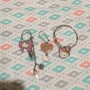 Hello kitty earrings